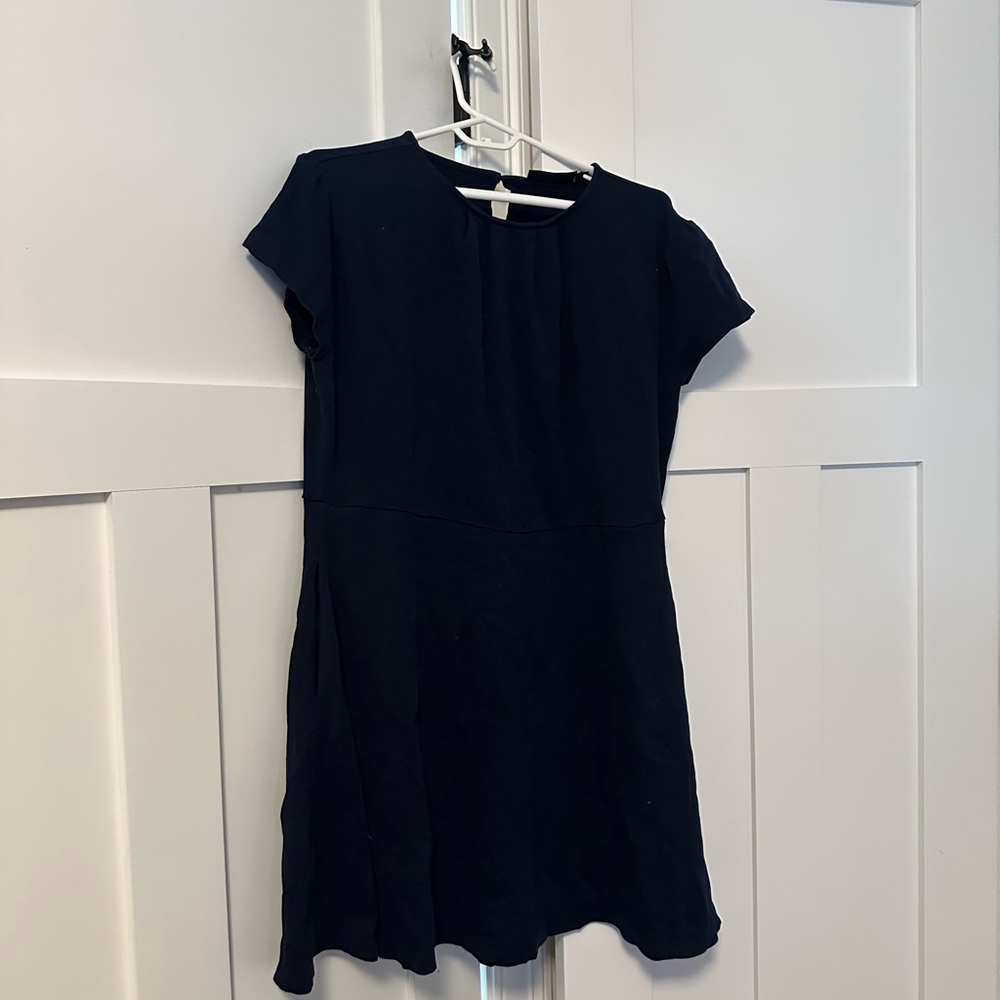 New York & Company Dark Blue Mini Dress